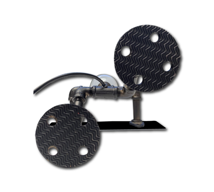 Black Pipeman Table Lamp - Image 2